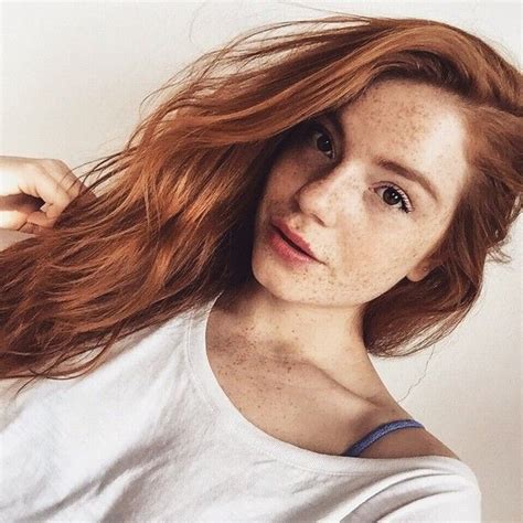 Luca On Instagram Hair Beauty Freckles Girl Ginger Hair