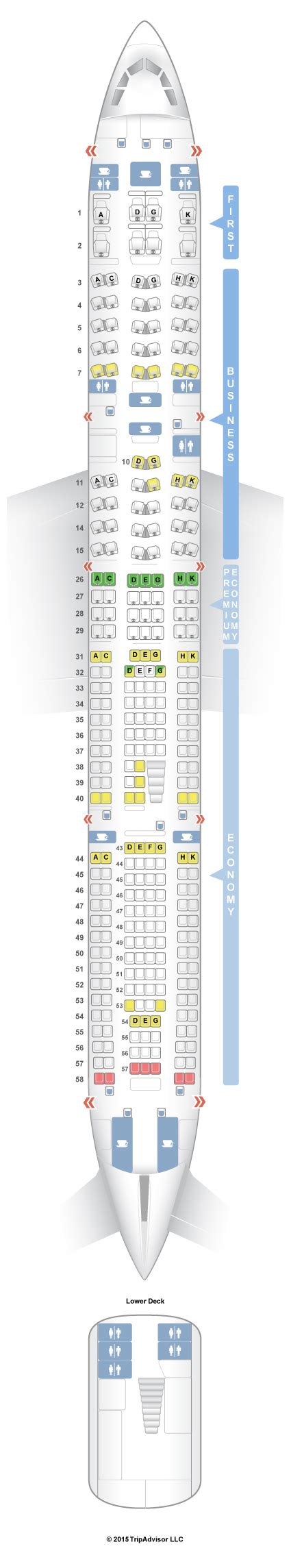 Lufthansa Airbus A320 Sharklets Seat Map
