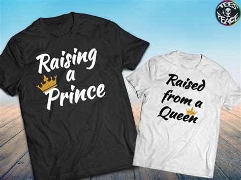 Raising A Prince Mom Son Outfits Mommy Son Mommy Me Shirt