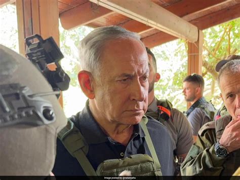 More Is Coming Israel Pm Benjamin Netanyahu Meets Troops On Gaza Border
