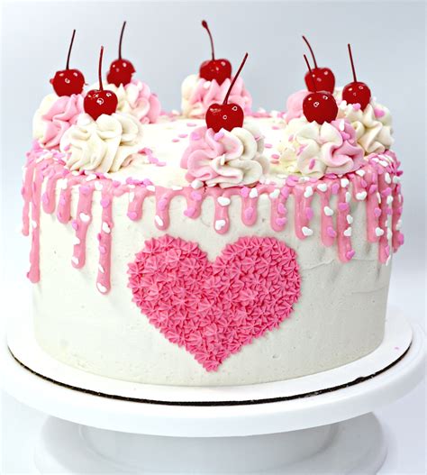 Valentines Day Love Cake With Vanilla Buttercream My Incredible