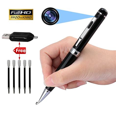 Spy Camera Pen Hd 1080p Mini Dvr Portable Video Recorder Hidden