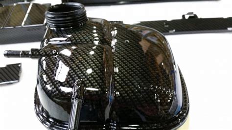 Wicked Coatings Car Engine Elements Coated In Carbon Fibre