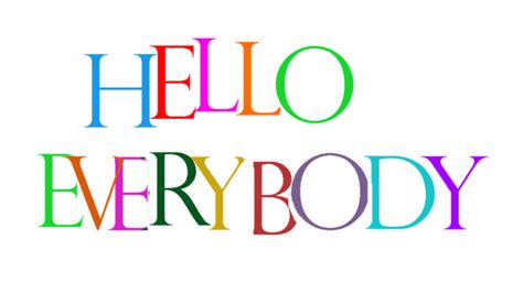 Hello Everybody :: Hello! :: MyNiceProfile.com
