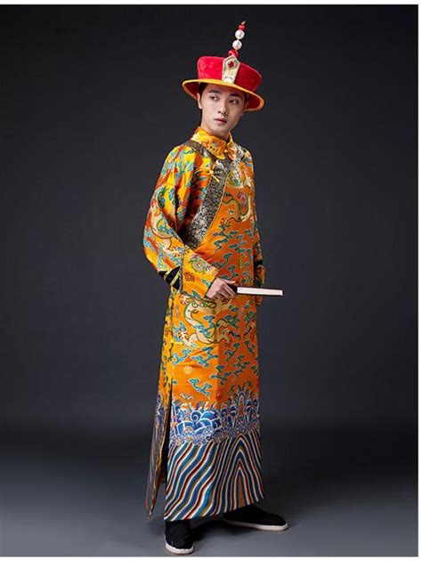 2021 Chinese Emperor Crown Prince Of Qing Dynasty Ancient Costume Film