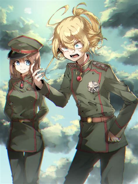 Youjo Senki Tanya The Evil Anime Anime Military