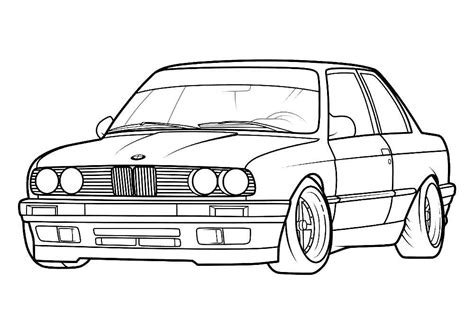Bmw Coloring Pages To Download And Print For Free
