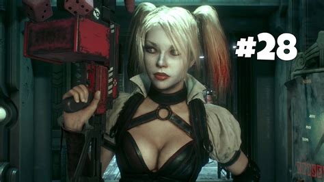 Batman Arkham Knight Ps4 Gameplay Part 28 Commentary Harley Quinn Youtube