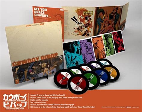 Cowboy Bebop Blu Ray Amazon And Funimation Special Editions Revealed