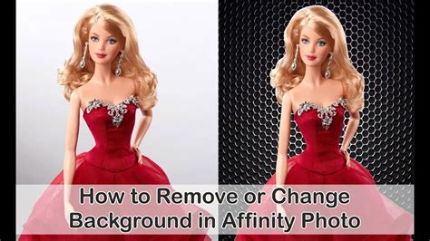 How To Remove Change Background In Affinity Photo Youtube Photo