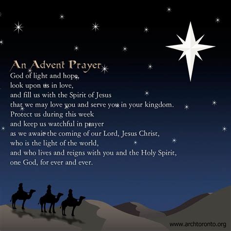 Archdiocese Of Toronto Home Page Advent Prayers Catholic Christmas