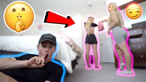 Sneaking Into My Hot Roommates House Without Them Knowing I Caught Them Doing This Youtube