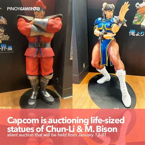 Pinoygamer On Twitter Capcom Is Auctioning Life Sized Statues Of