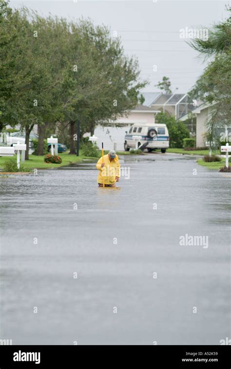 Hurricane Frances Saint Lucie County Florida Damage Destruction Stock