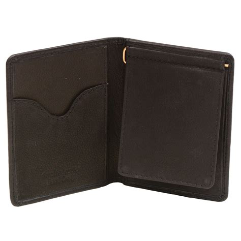 Some money clip wallets can even carry coins, although the idea of carrying coins in a wallet is frowned upon by many. Paul&Taylor Mens Bifold Leather Wallet Money Clip Inside Slim Front Pocket | eBay