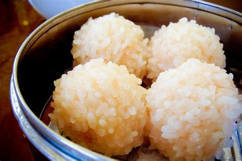 Chinese Pearl Ball Recipe With Pork And Glutinous Rice