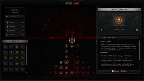 Diablo 4 Paragon Board System And Paragon Glyphs Guide Gamespot