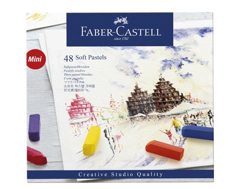 They are very small, but easy to use. FABER-CASTELL 128248 CREATIVE STUDIO MINI 48ШТ/УП.