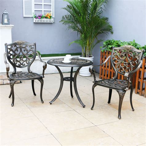 Enjoy free shipping on most stuff, even big stuff. Patio Outdoor indoor Furniture Bistro Set table with 2 ...
