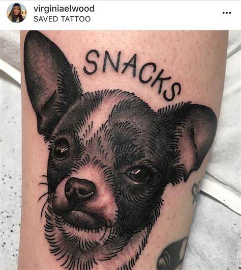 Chihuahua Tattoo Designs Quoteko Com Dog Memorial Tattoos Chihuahua