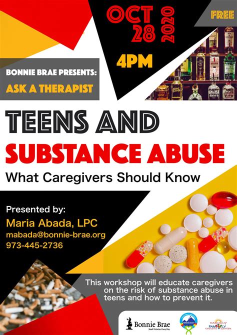 10282020 Teens And Substance Abuse What Caregivers Should Know