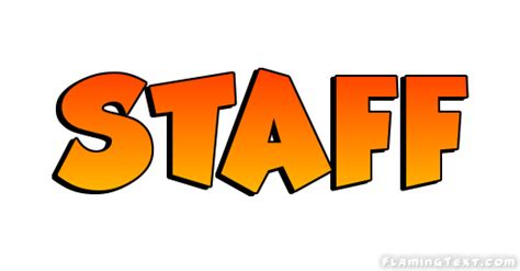 Staff Logo Free Logo Design Tool From Flaming Text