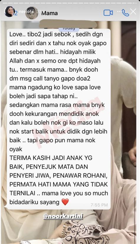 “Tanya Apa Doa Mama Ketika Mengandungkan Lofa...,” - Hidayah Milik Allah, Ini Teks Si Ibu Di
