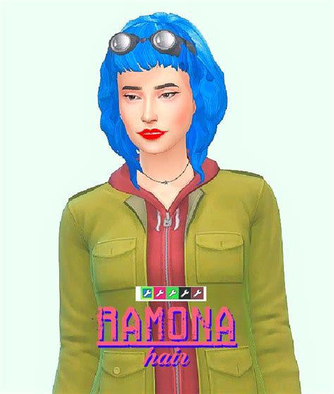 Punaexe Has Stopped Working — I Made Ramonas Hair For Sims 4