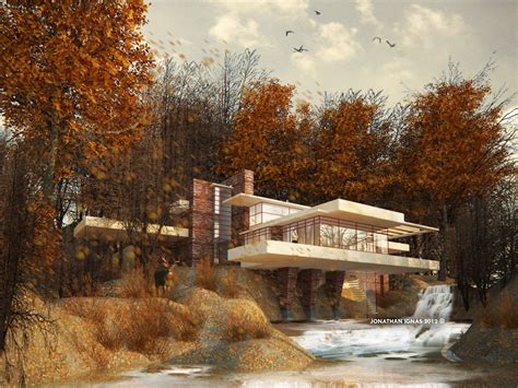 Designanthology The Falling Water House By Frank Lloyd Wright