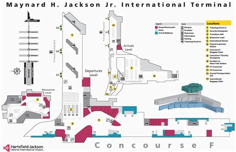 Map Of Atlanta Georgia Airport Secretmuseum