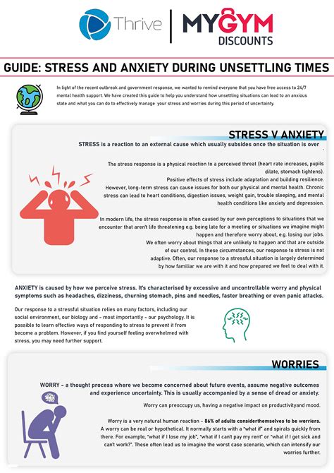 Managing Stress And Anxiety During Challenging Times Myfitnesschat