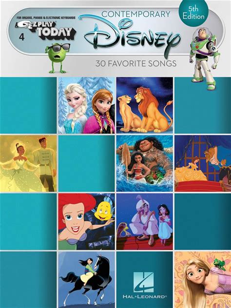 Forwoods Scorestore E Z Play Today Volume 4 Contemporary Disney