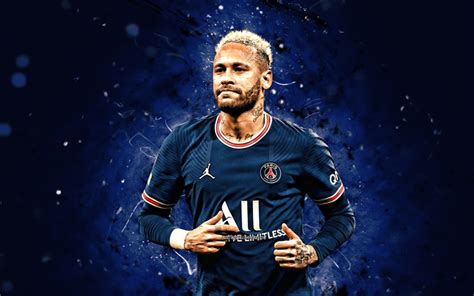 Download Imagens Neymar 4k O Paris Saint Germain 2022 Luzes De Neon