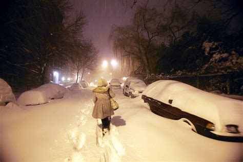 After Blizzard Ends A Slow Recovery The New York Times