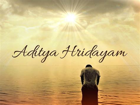 This Sunday Check Out The Benefits Of Chanting Aditya Hridayam Stotram