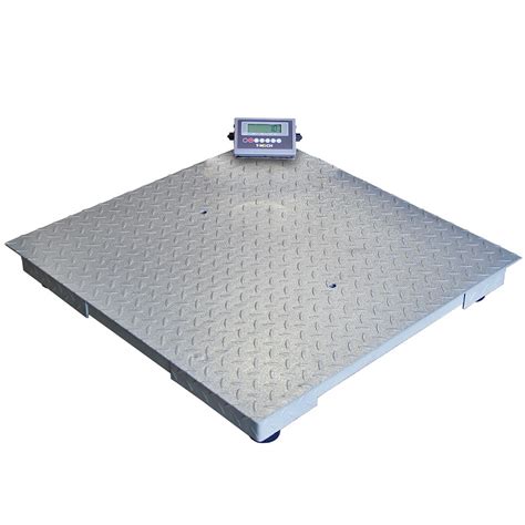 Pallet Platform Scales Industrial Heavy Duty Weighing Scale 3000kg Lcd