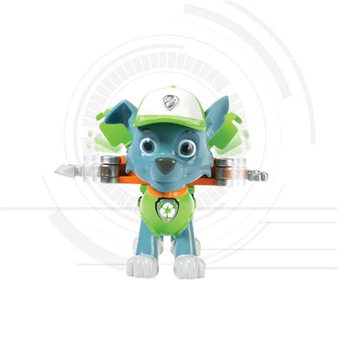 Spin Master Paw Patrol Action Pack Pup Rocky