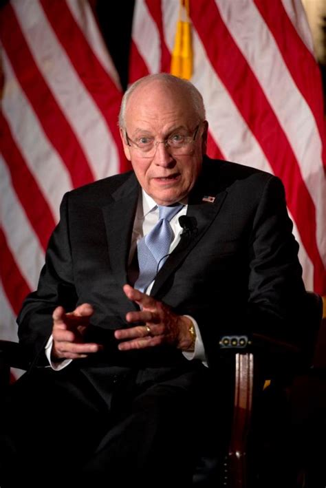 dick cheney at nixon library u s power is dwindling and obama hillary clinton to blame