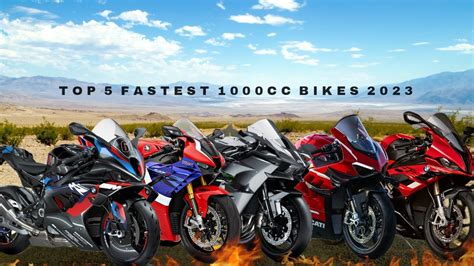 Top 5 Fastest 1000cc Motorcycles 2023 Cbr1000rrr Vs S1000rr Vs