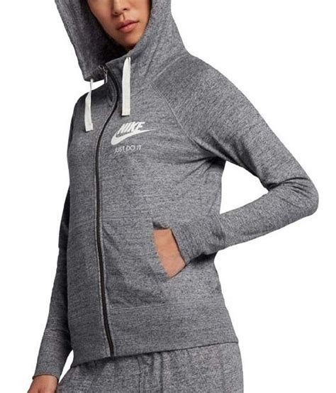 Nike Womens Sportswear Gym Vintage Womens Full Zip Hoodie 883729 091