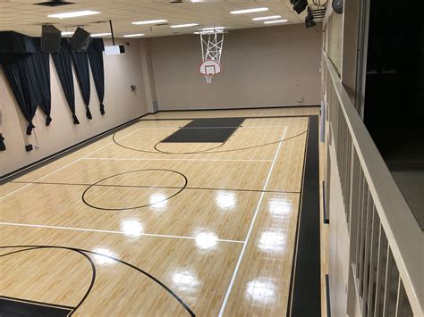 Pin By S Mw On Commercial Indoor Courts Home Basketball Court Home