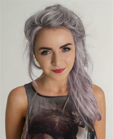 Soft greys, taupe, mauve and purple and charcoal all work brilliantly as shadows either on the eyelid or around the eye. Women Grey Blue Hair Color Trends for all Season and all ...