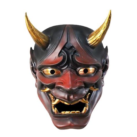 The Daily Low Price Japanese Prajna Halloween Cosplay Hannya Noh Kabuki Devil Demon Oni Samurai