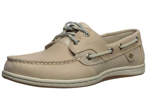 Sperry Sperry Womens Koifish Sparkle Boat Shoe Linen Size 65