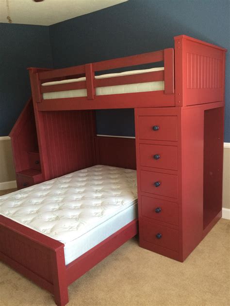 #bedroom furniture #solid wood bed frame #kids bunk beds #sleigh bed frame. Sweet Dreams Bunk Bed | Kids Alley Factory Direct Custom ...