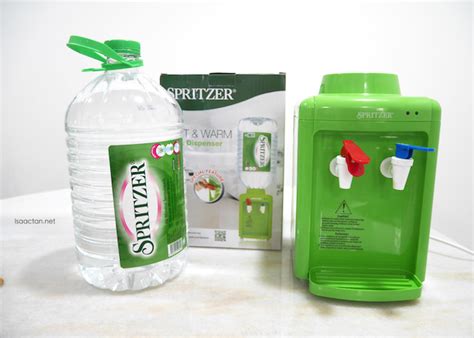 It is chargeable with a usb. Giveaway Contest: Spritzer Hot & Warm Mini Dispenser ...