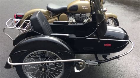 Royal Enfield Classic With Sidecar Grabs Attention At Bims