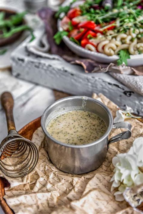 Easy oil free vegan salad dressing. Oil Free Vegan Italian Parmesan Dressing - Monkey and Me ...