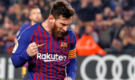 Lionel Messi Penalty Barcelona Star Looks Frustrated After Goal