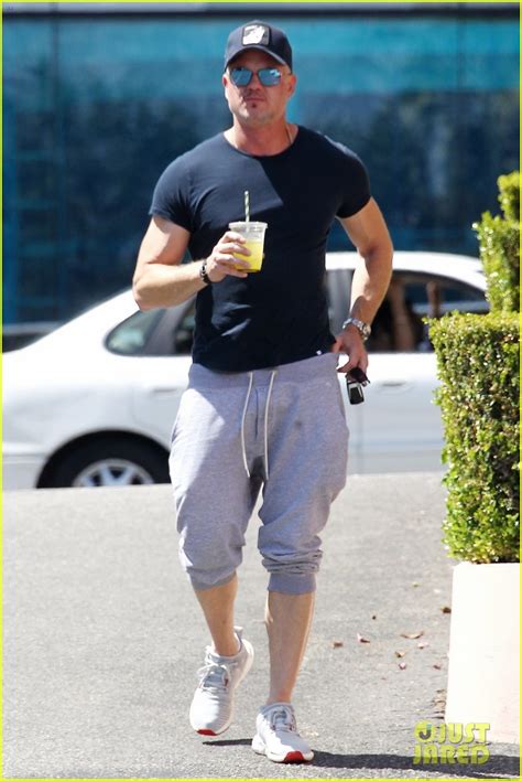 Eric Dane Shows Off His Fit Physique While Grabbing Lunch In West
